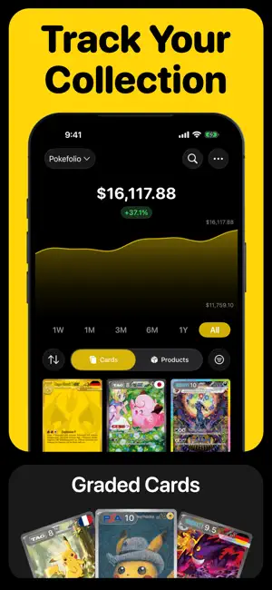 Pokefolio - TCG Card Scanner iPhone screenshot 4