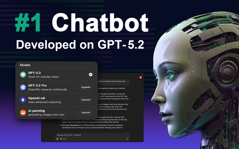 ChatBot5.2 - AI Chat Bot app screenshot