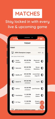 Soccer Live: Scores & Stats Screenshot 1 of 7