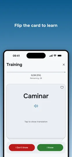 Card Flipper: Learn Vocabulary iPhone Ekran Görüntüsü 3