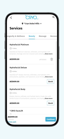 CRYO UAE Screenshot 3 of 6