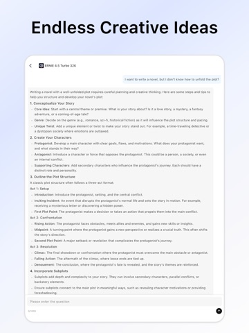 AI Chat - Assistant On Bot iPad screenshot