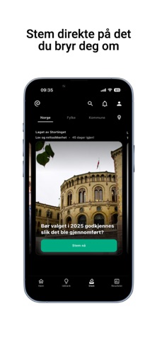 Demokratiappen screenshot