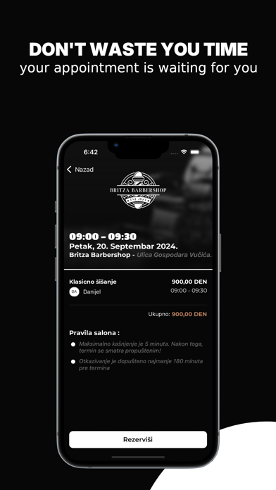 Britza Barbershop Screenshot