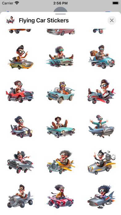 Screenshot #3 pour Flying Car Stickers