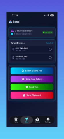 Ulak - Fast File Transfer Screenshot 2 of 4