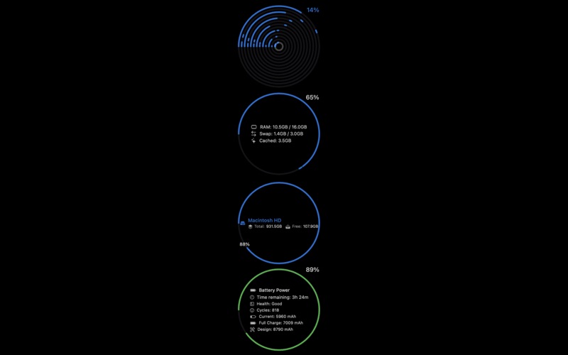 RingsMonitor screenshot
