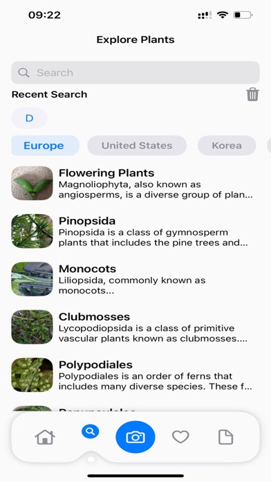 Plant Identifier: AI Scanner Screenshot