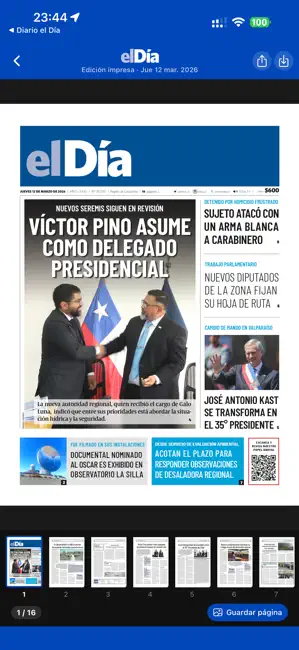 Diario el Día iPhone screenshot 6