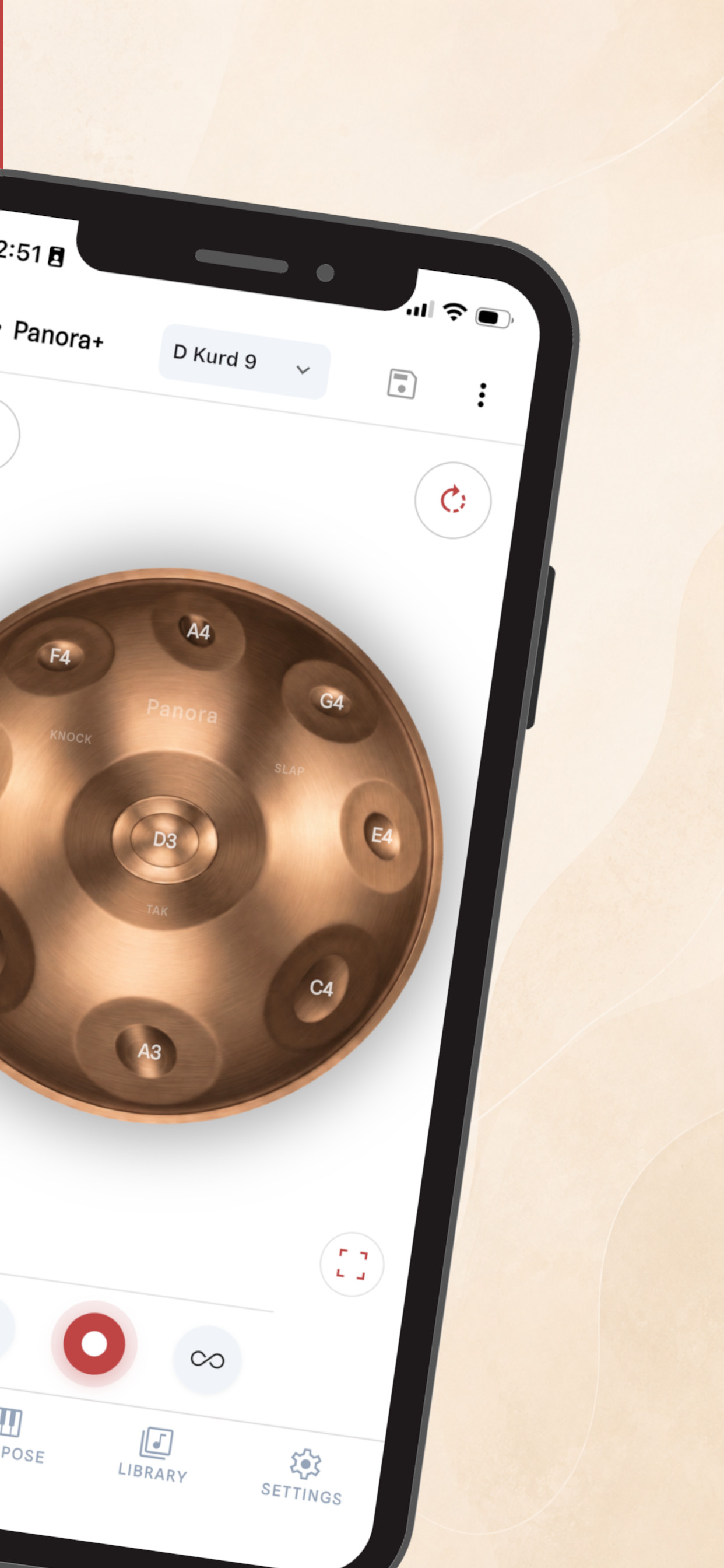 Panora - Virtual Handpan screenshot 2