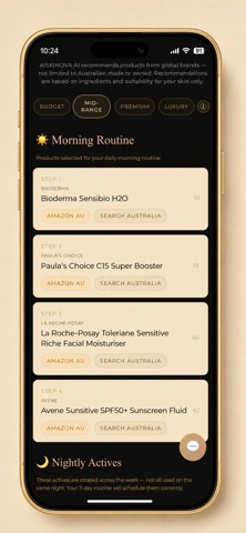 AISKINOVA iPhone screenshot