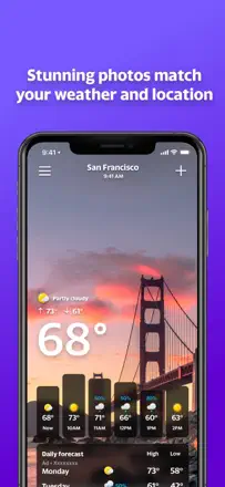 Yahoo Weather: Screenshot 1 von 7