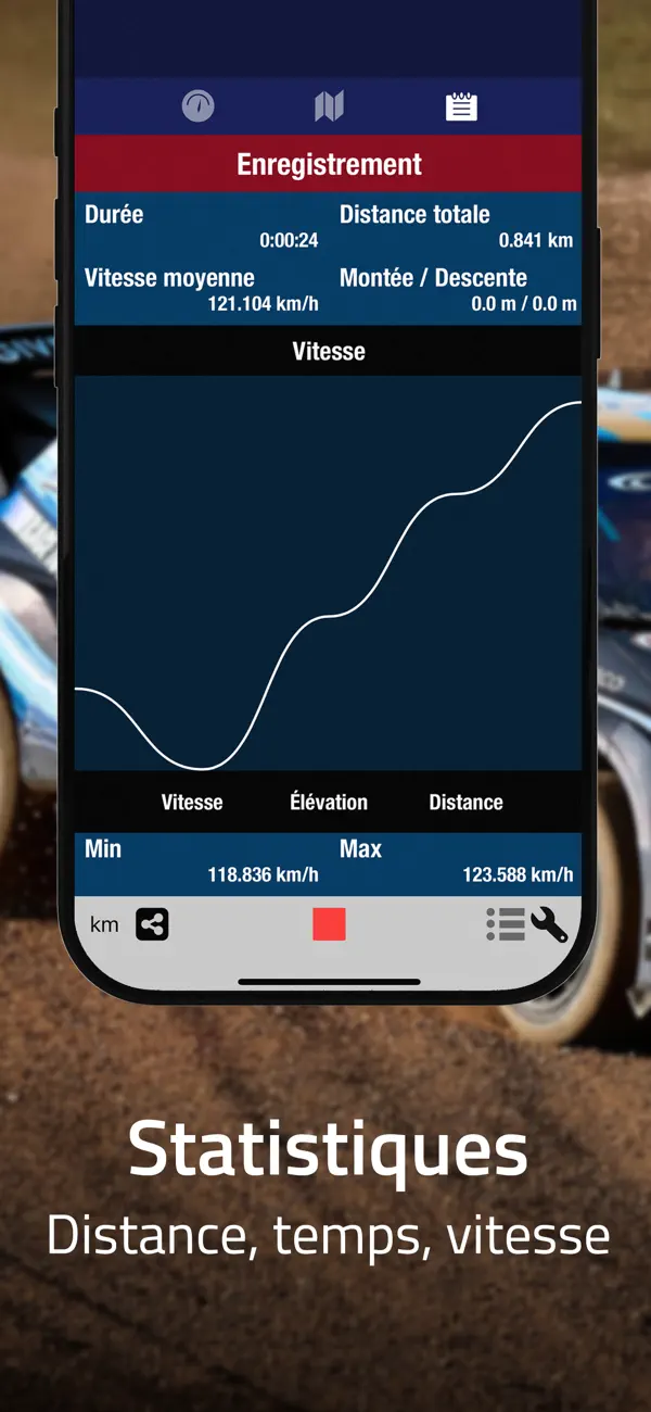 Screenshot #3 pour GPS Compteur de Vitesse
