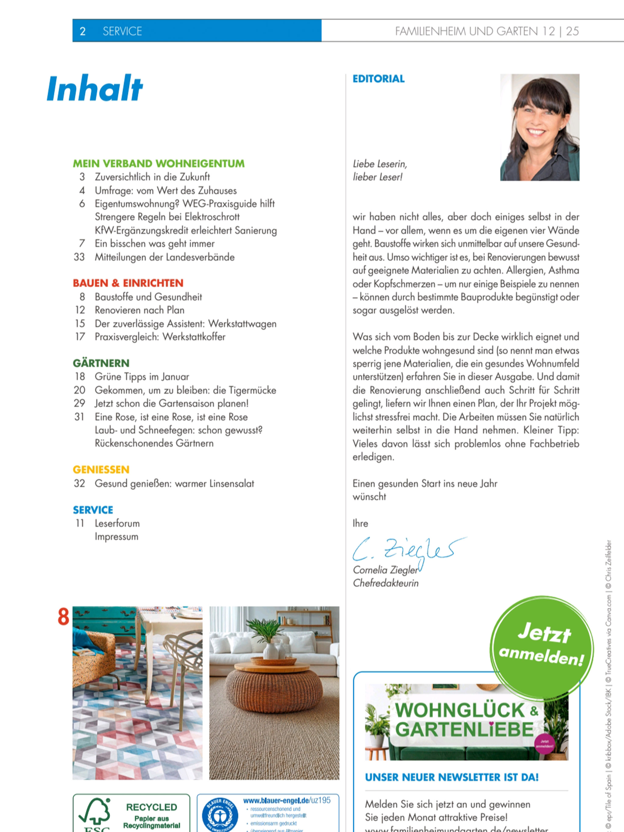 Familienheim und Garten