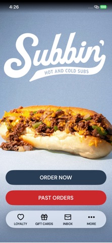Subbin' iPhone screenshot