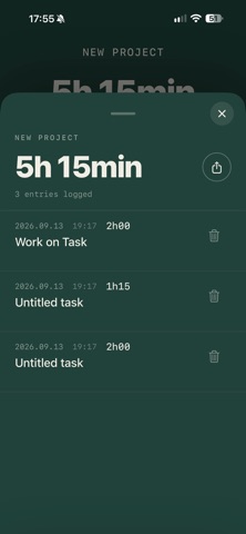 Didit – Log After You Did It! screenshot