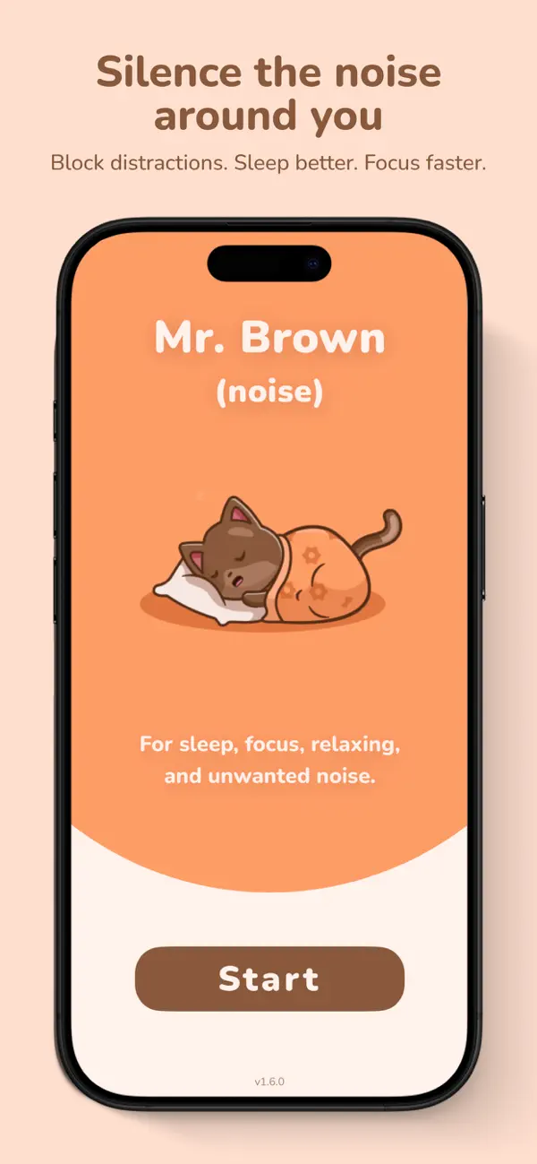 Screenshot #1 pour Mr Brown Noise