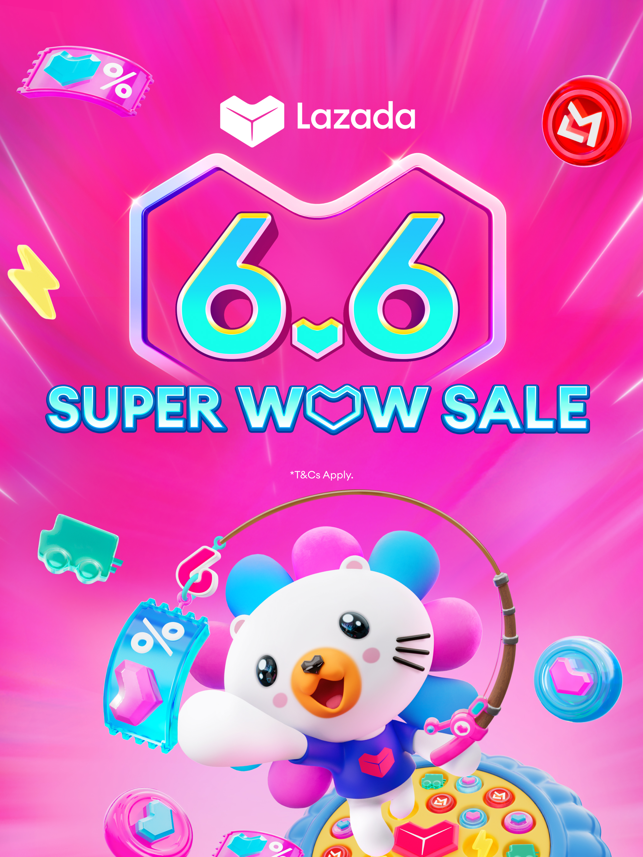 Lazada 6.6 Super Wow Sale