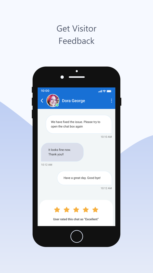 #2. Live Chat Software by ProProfs (iOS) 由: Batia Infotech