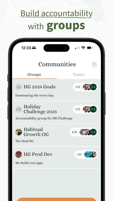 Habitual Growth Screenshot