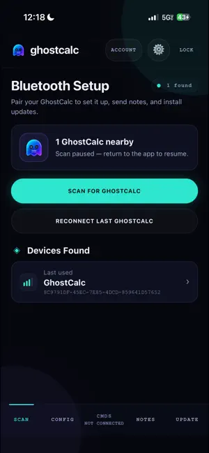 GhostCalc screenshot 2