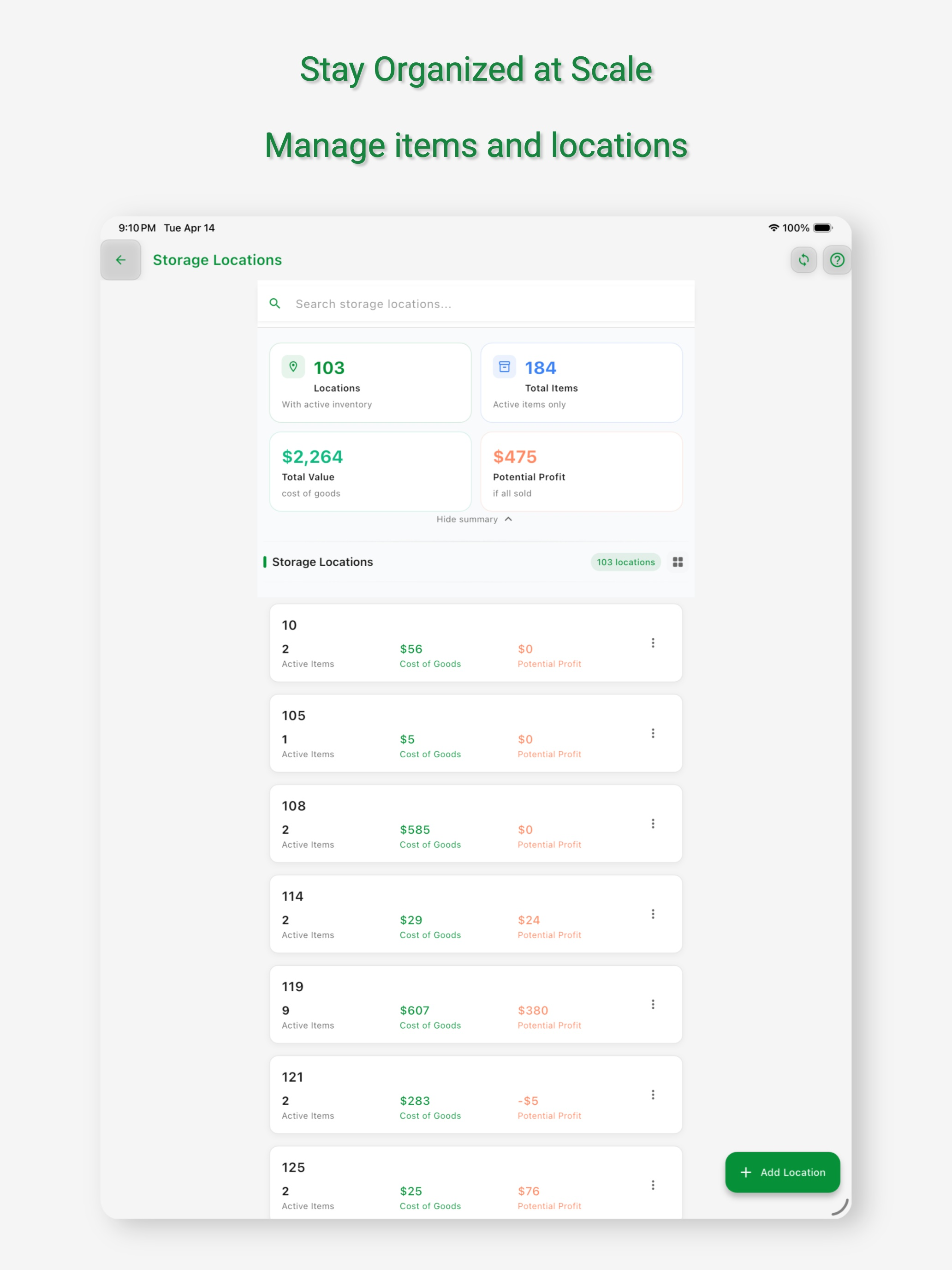Flippd: Reseller Inventory