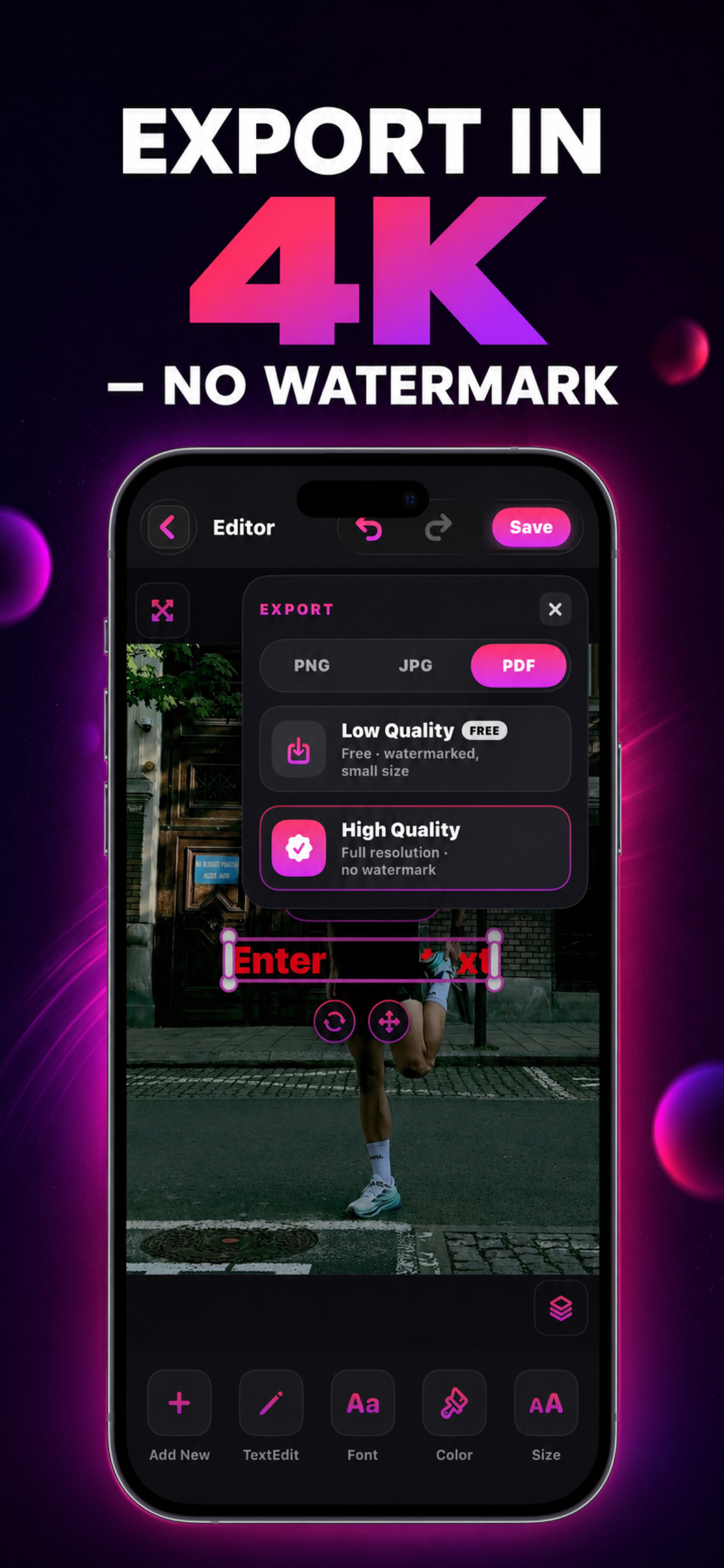 Text Behind Image - Behind Me screenshot 7