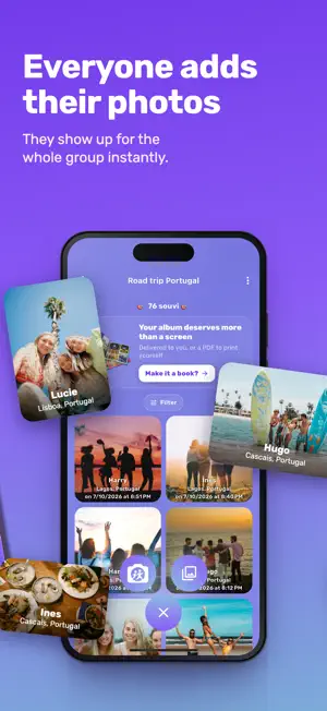 Souvi: Shared Photo Albums screenshot 3
