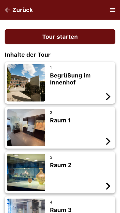 Audioguide Haus Bürgel Screenshot