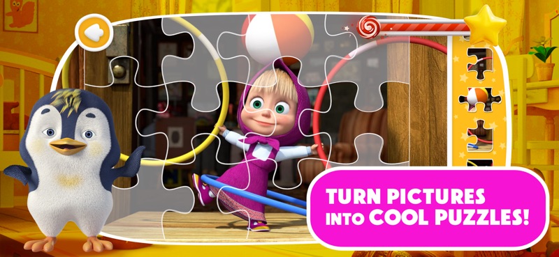 Masha and the Bear: Painting screenshot 6