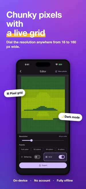 PixelArtCam: Pixel Art Maker screenshot 3