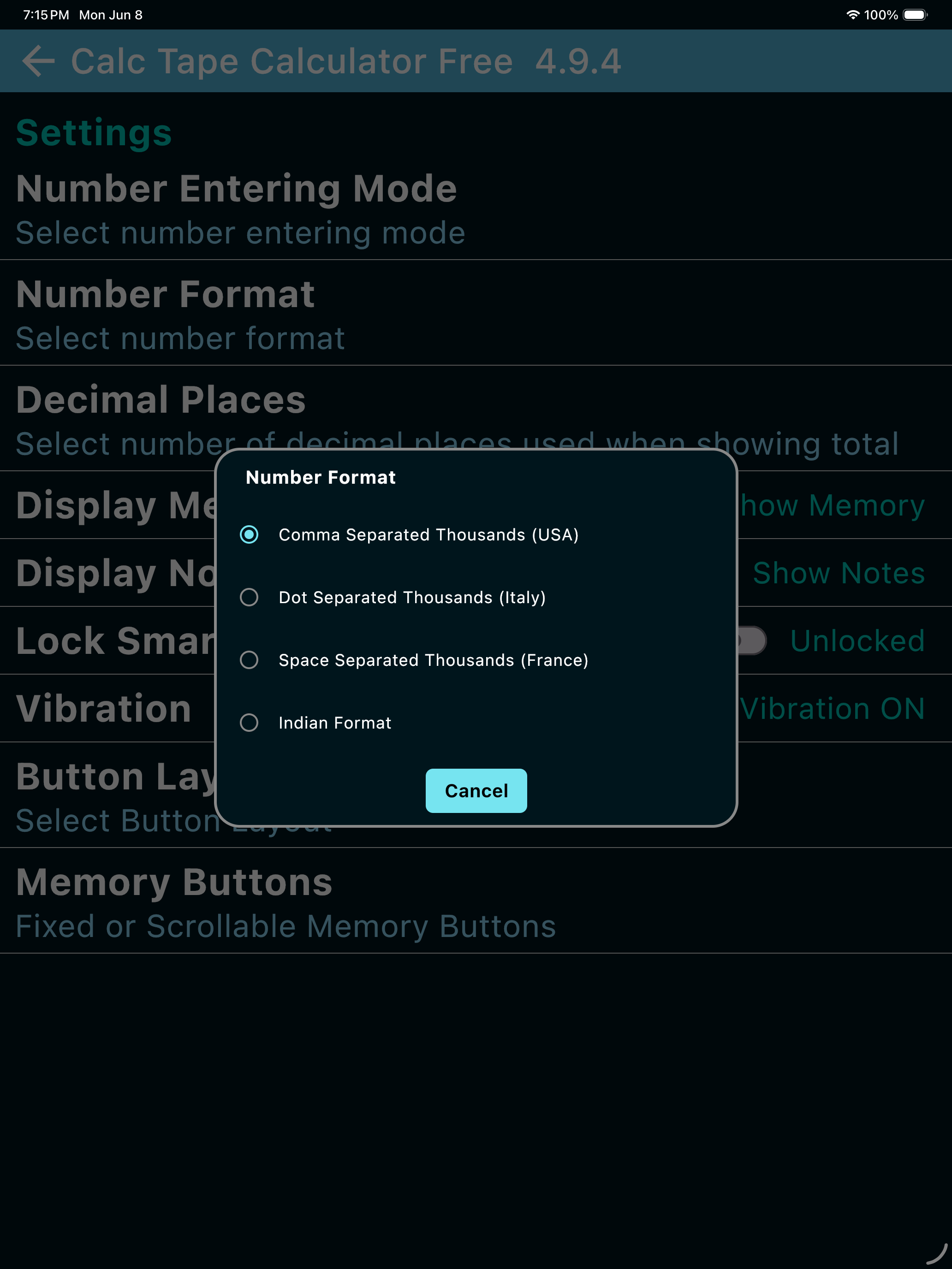 Calc Tape Calculator Lite