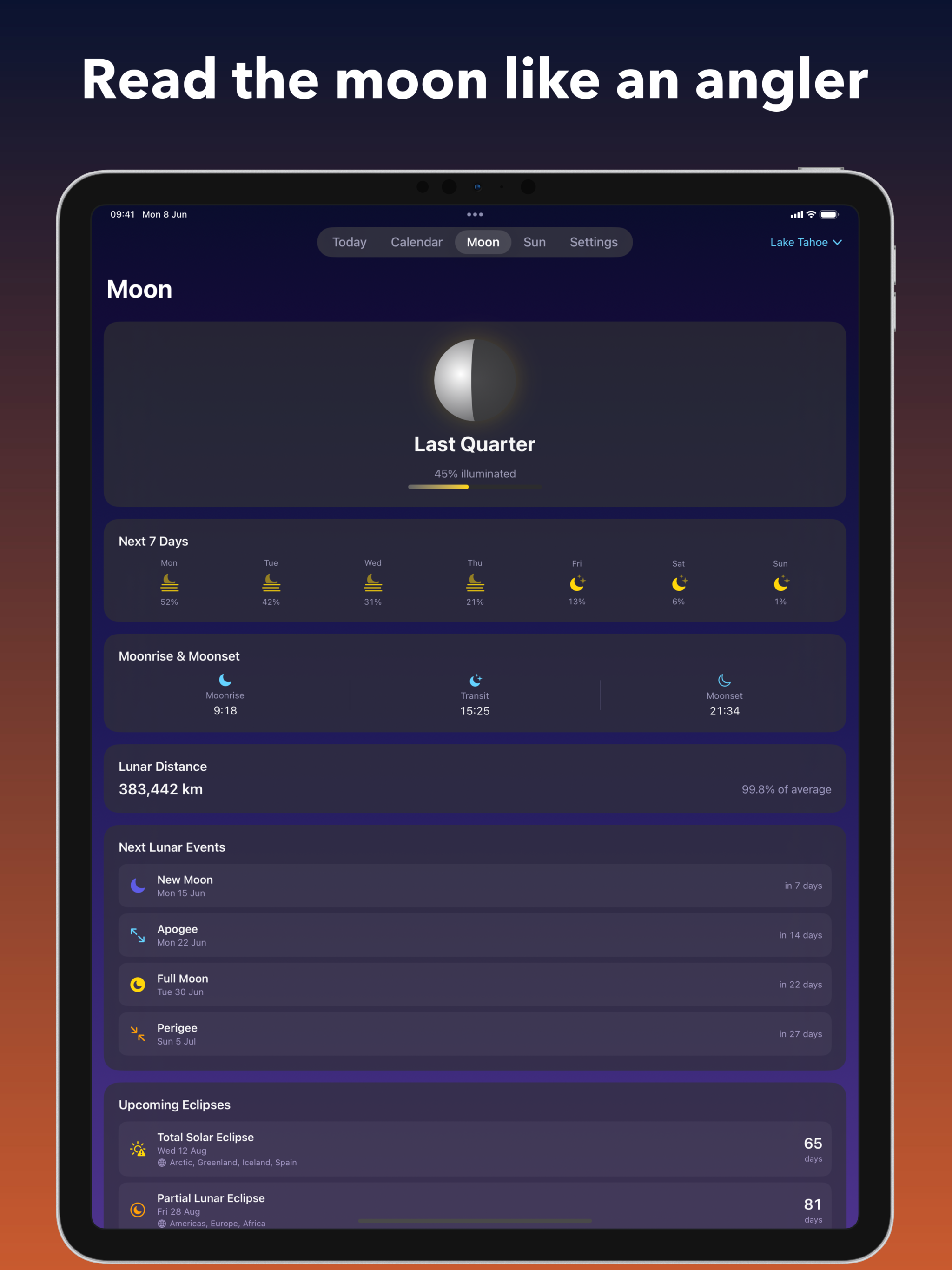 Lunker: Fishing Bite Times screenshot 10