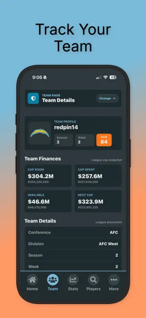 Dynasty Dashboard screenshot 2