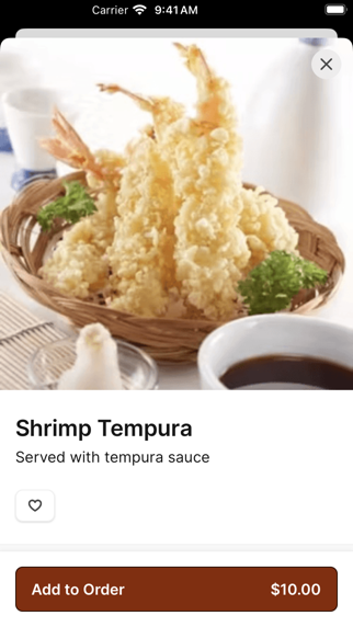 Kirin Asian and Sushi Cuisine iPhone screenshot 3 - Food & Drink app