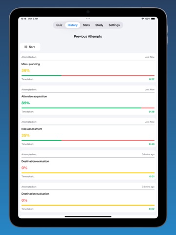 CMP Exam Prep iPad screenshot