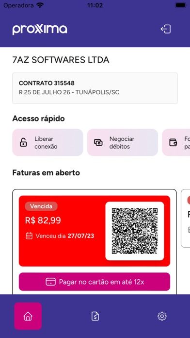 Proxxima Telecomunicações Screenshot