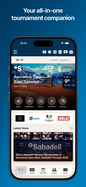 Barcelona Open Banc Sabadell screenshot 1