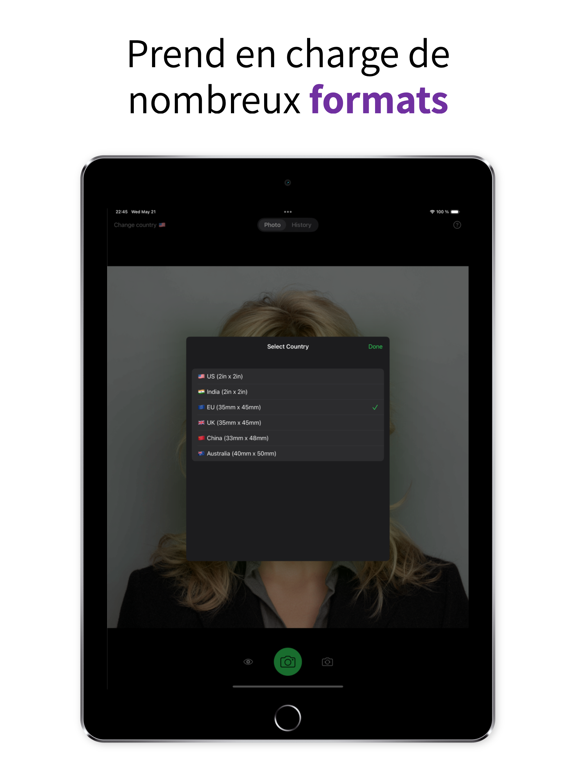 Screenshot #5 pour Greencard: Photo Passeport