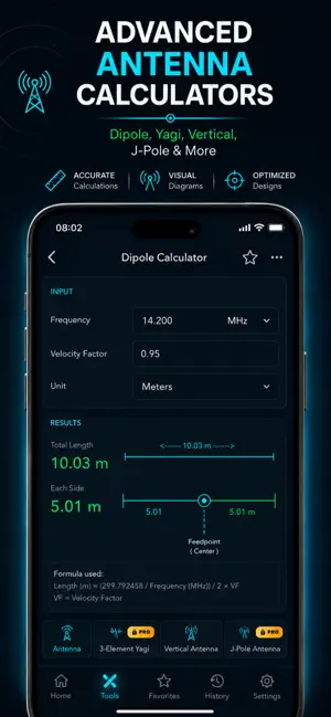 RF Toolbox: Ham Radio Tools screenshot 2