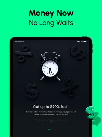 Cash Advance - Payday Brin iPad screenshot