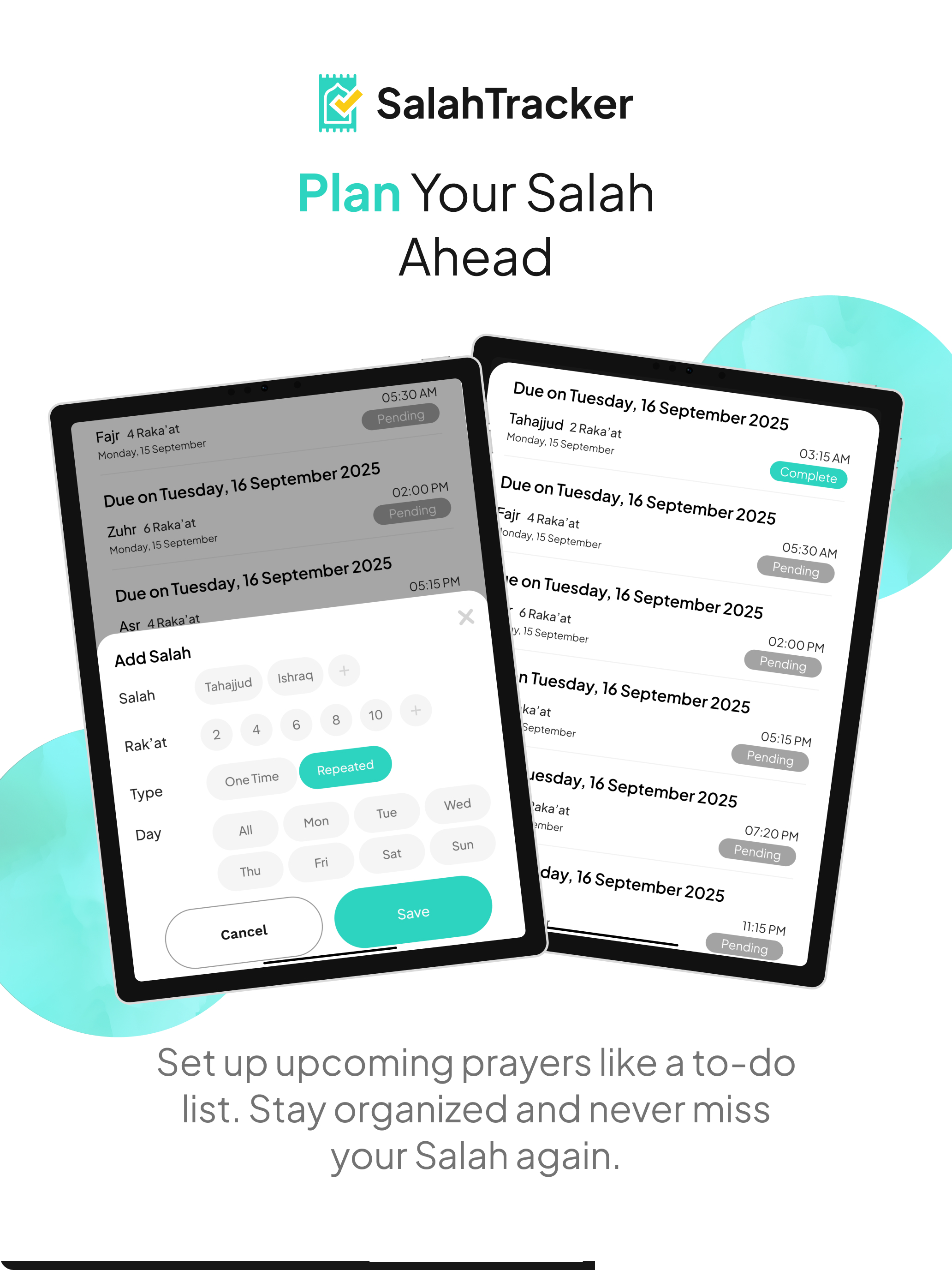 Salah Tracker App