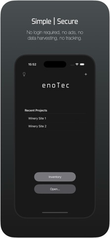EnoTec screenshot