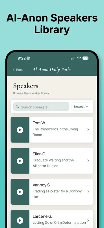 Al-Anon Daily Paths screenshot 7 of 9