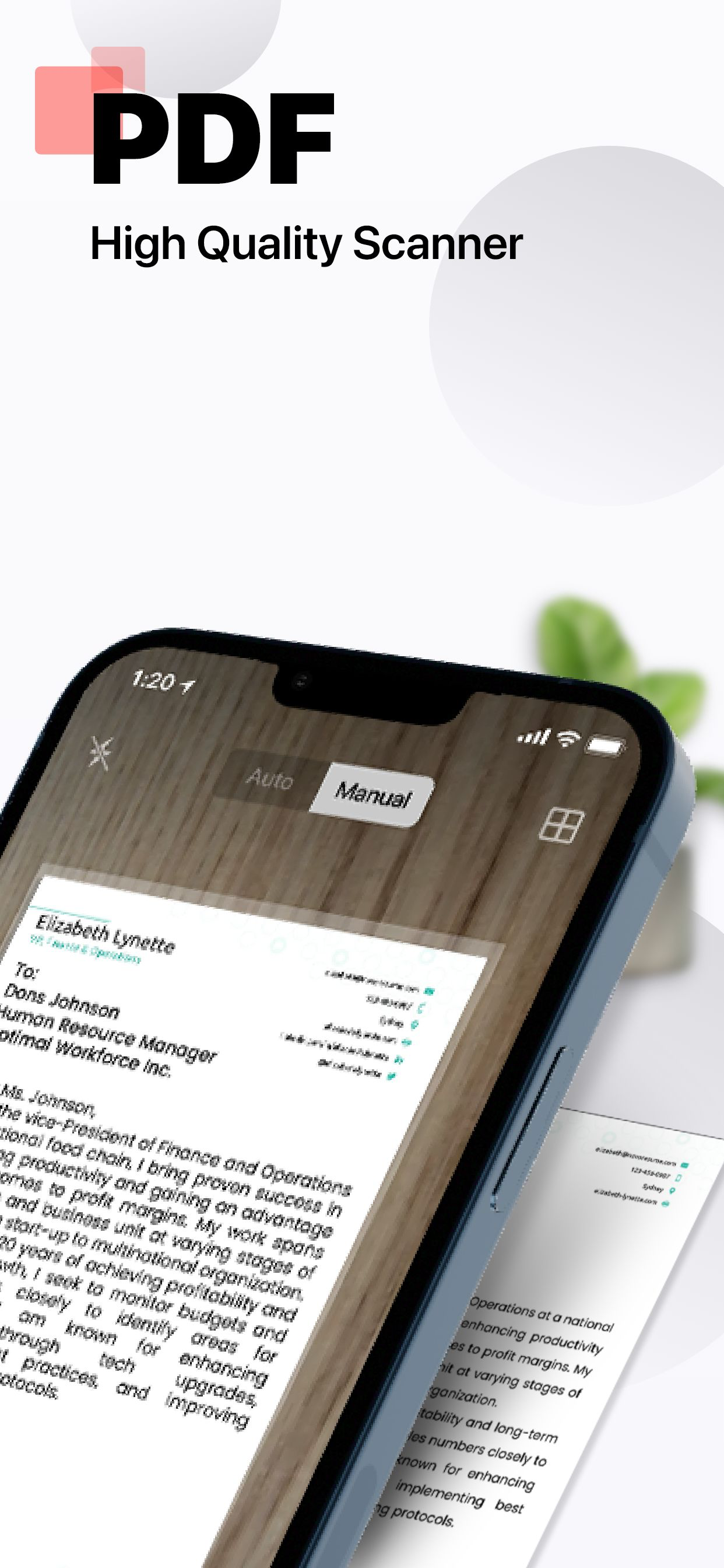 PDF Scanner・Doc Scanner App