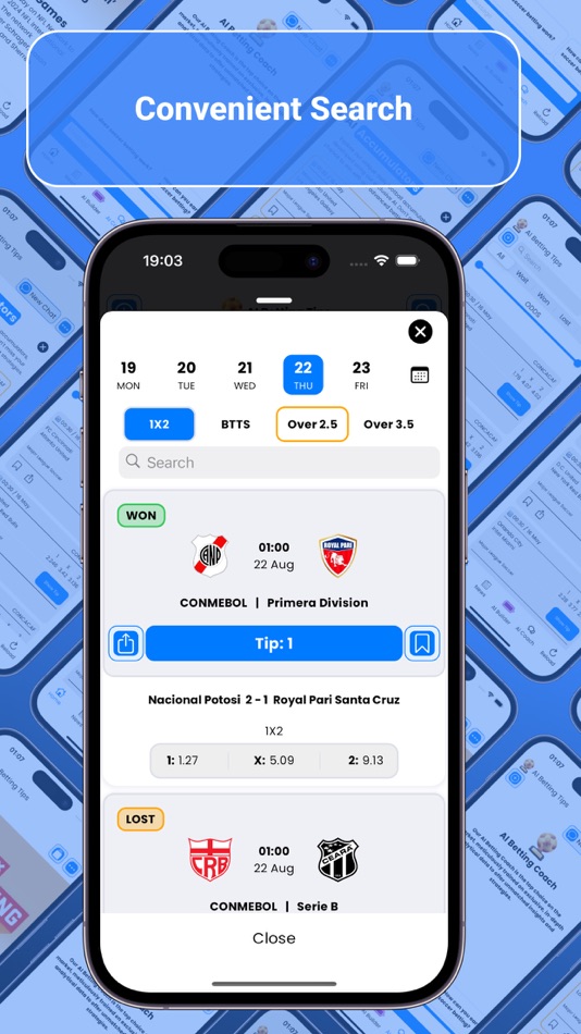 #5. AI Betting Tips (iOS) By: Vitalii Kapatsyna