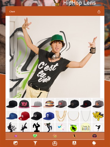 HipHop Lens: Graffix Ai Camera iPad screenshot