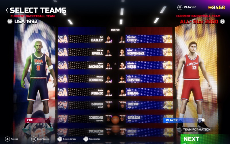 Basketball Simulator - League Screenshot