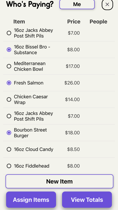DiviDine iPhone screenshot 7 - Utilities app