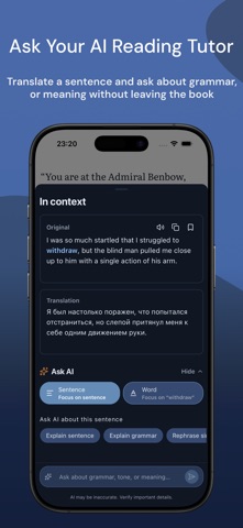 SUFX: Learn English by Reading screenshot